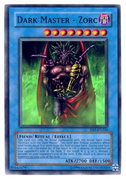 Zorc, Dunkler Meister DR1-244 Super Rare Played Deutsch