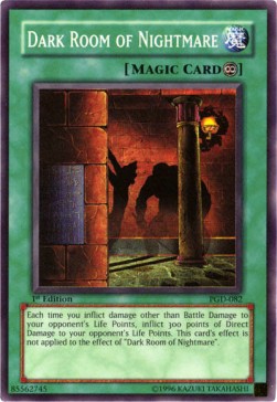 Dark Room of Nightmare PGD-082 Super Rare Poor Englisch