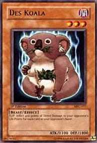 Des Koala MFC-077 Rare Light Played Englisch 1. Auflage