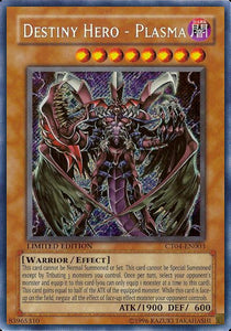 Schicksals-HELD - Plasma CT04-003 Secret Rare Light Played Deutsch