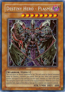 Schicksals-HELD - Plasma CT04-DE003 Secret Rare Played Deutsch