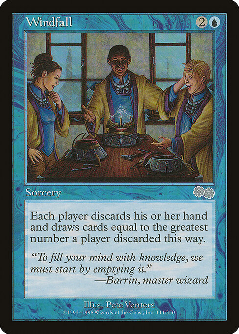 Windfall USG-111 Uncommon Played Englisch
