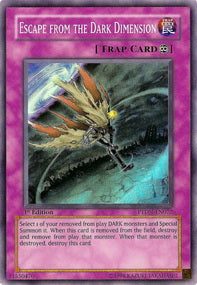 Flucht aus der finsteren Dimension PTDN-072 Super Rare Good Deutsch 1. Auflage