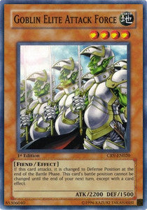 Goblin Elite Angriffstruppe CRV-DE020 Super Rare Excellent Deutsch