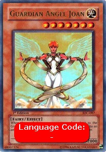 Guardian Angel Joan IOC-087 Ultra Rare Good Englisch