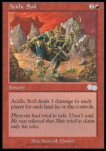 Acidic Soil USG-172 Uncommon Light Played Englisch