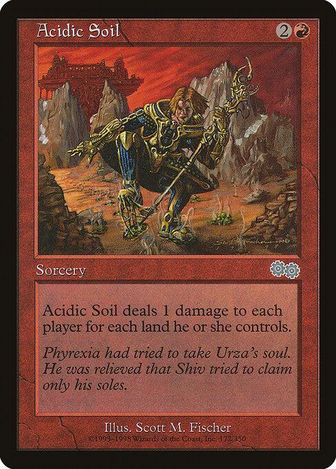 Acidic Soil USG-172 Uncommon Light Played Englisch