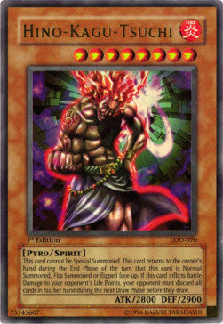 Hino-Kagu-Tsuchi LOD-070 Ultra Rare Good Englisch 1. Auflage
