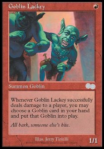 Goblin Lackey USG-190 Uncommon Excellent Englisch