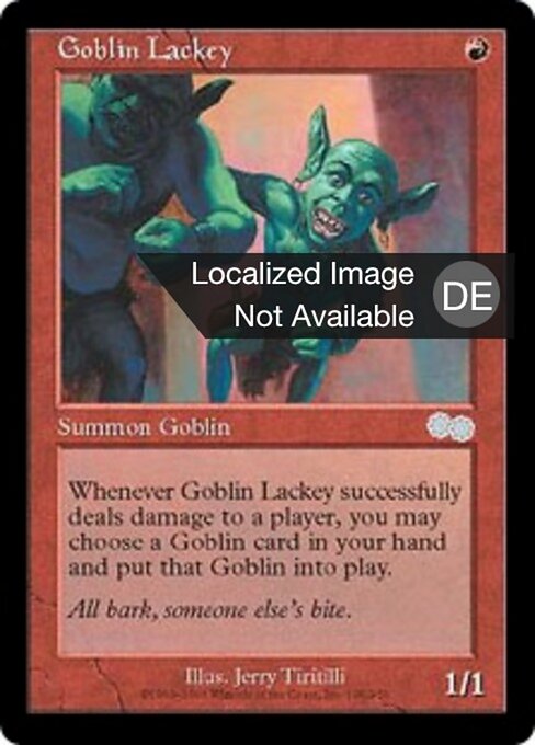 Goblin-Lakai USG-190 Uncommon Good Deutsch