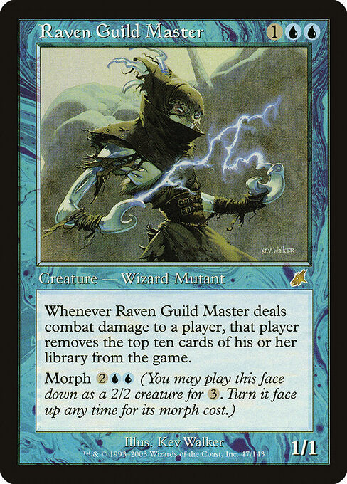 Meister der Rabengilde SCG-47 Rare Light Played Englisch