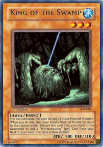 König des Sumpfes AST-082 Rare Light Played Deutsch 1. Auflage