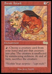 Sneak Attack USG-218 Rare Light Played Englisch
