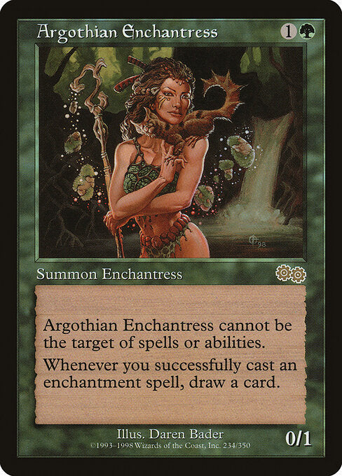 Argothian Enchantress USG-234 Rare Excellent Englisch