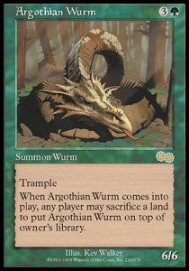 Argothischer Wurm USG-236 Rare Played Deutsch
