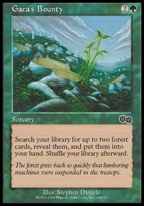 Gaea's Bounty USG-254 Common Light Played Englisch