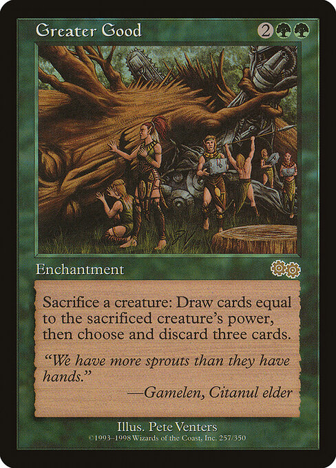 Greater Good USG-257 Rare Good Englisch
