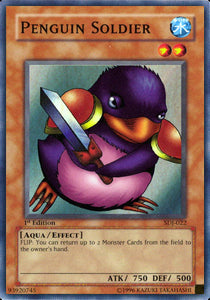 Penguin Soldier SDJ-022 Super Rare Poor Englisch
