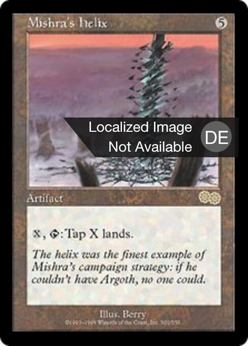 Mishras Spirale USG-302 Rare Played Deutsch