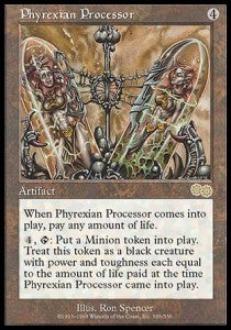Phyrexian Processor USG-306 Rare Poor Englisch
