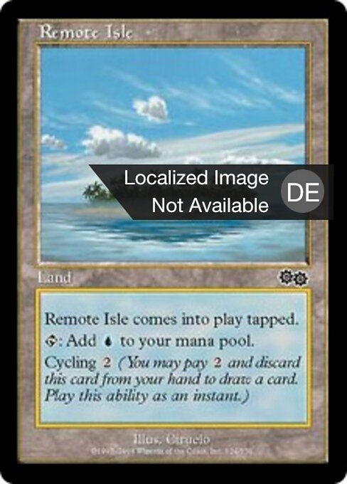 Entlegene Insel USG-324 Common Light Played Deutsch