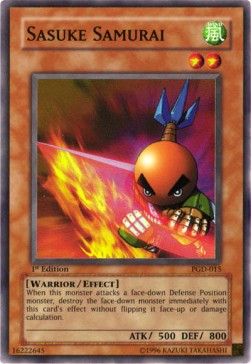 Sasuke Samurai PGD-015 Super Rare Excellent Englisch