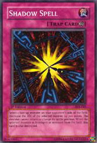Shadow Spell SKE-041 Super Rare Light Played Englisch 1. Auflage