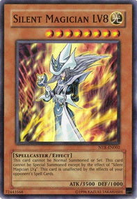 Schweigsamer Magier LV8 NTR-002 Super Rare Near Mint Deutsch
