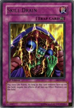 Skill Drain DCR-049 Rare Good Englisch