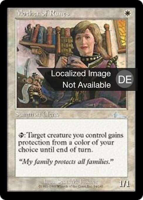 Mutter der Runen ULG-14 Uncommon Played Deutsch