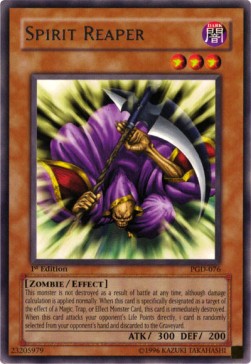 Spirit Reaper PGD-076 Rare Poor Englisch 1. Auflage