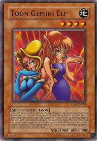 Toon-Elfenzwillinge DL6-001 Super Rare Poor Deutsch