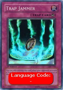 Trap Jammer IOC-110 Super Rare Played Englisch 1. Auflage