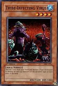 Tribe-Infecting Virus MFC-076 Super Rare Light Played Englisch