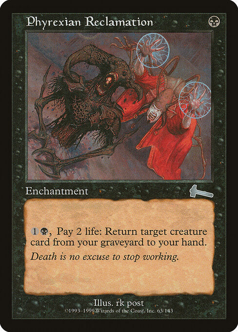 Phyrexian Reclamation ULG-63 Uncommon Excellent Englisch