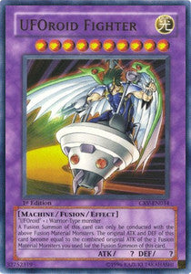 UFOroide Kämpfer (V.1) CRV-034 Ultra Rare Light Played Deutsch 1. Auflage