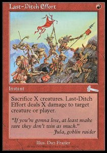 Last-Ditch Effort ULG-83 Uncommon Excellent Englisch