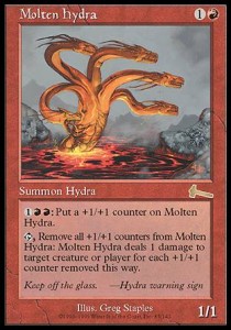 Geschmolzene Hydra ULG-85 Rare Excellent Deutsch Foil