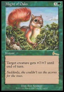 Might of Oaks ULG-106 Rare Light Played Englisch