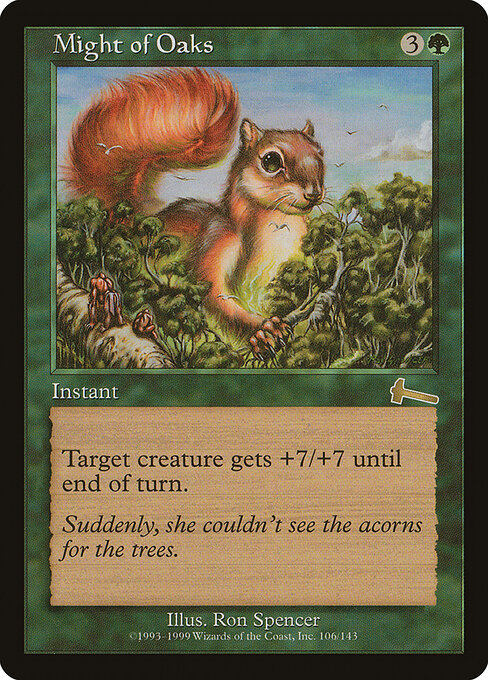 Might of Oaks ULG-106 Rare Light Played Englisch