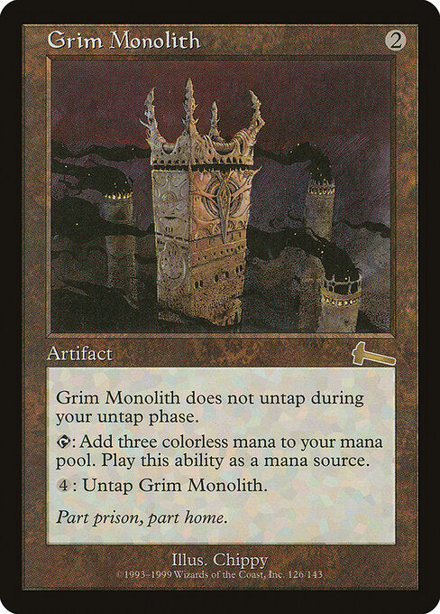 Grim Monolith ULG-126 Rare Light Played Englisch