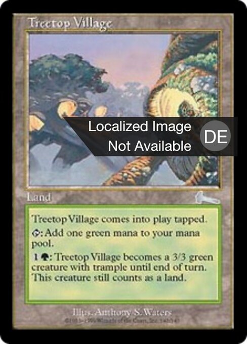 Baumwipfeldorf ULG-143 Uncommon Played Deutsch