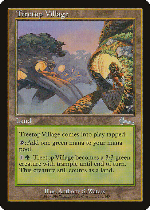 Treetop Village ULG-143 Uncommon Light Played Englisch