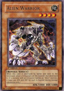 Außerirdischer Krieger (V.1) POTD-027 Rare Played Deutsch