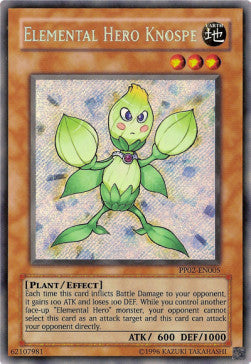 Elementar-HELD Knospe (V.2) PP02-005 Secret Rare Excellent Deutsch