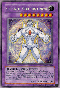Elementar-HELD Terra Firma PP02-009 Secret Rare Light Played Deutsch