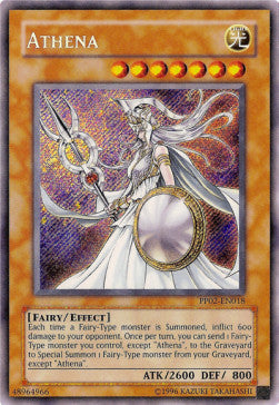 Athena PP02-018 Secret Rare Good Deutsch