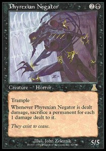 Phyrexian Negator UDS-65 Rare Light Played Englisch