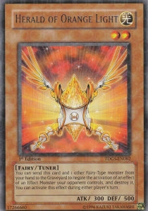 Herold des orangen Lichts TDGS-082 Rare Light Played Deutsch