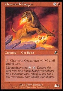 Feuerzahn-Puma SCG-84 Common Excellent Deutsch Foil